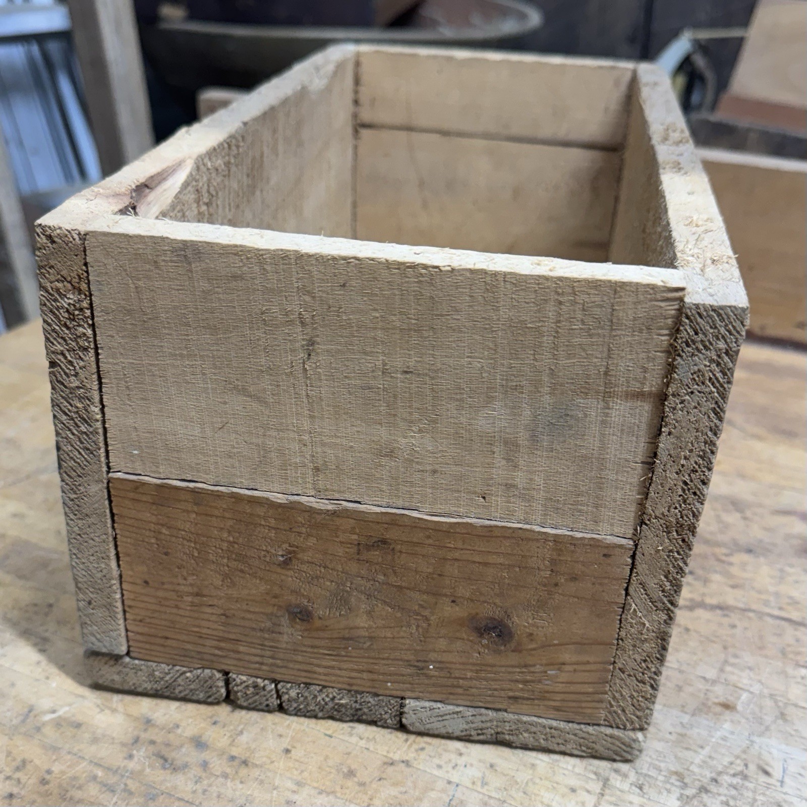 Rare Kelly Axes Tool Works wood box 3.5″ Western Double Co Charleston West VA