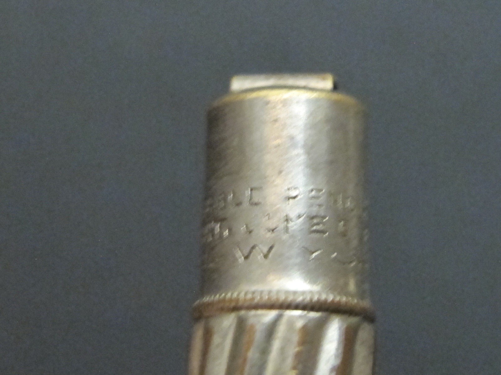 1883 “EAGLE PENCIL CO.” Gravity Pencil sharpener Packet Knife Antique Rare Tool