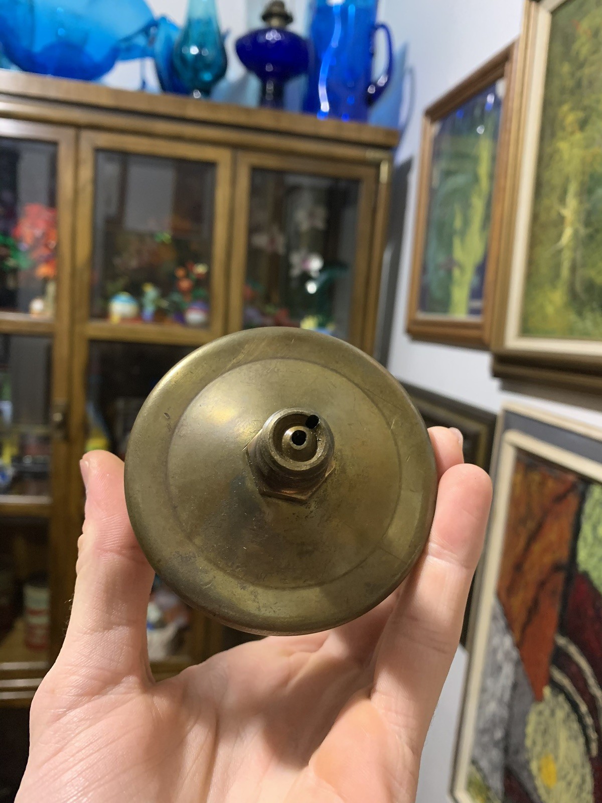 Vintage Brass GAST Mfg Co #2 Oiler Lubricator Hit & Miss Engine – Minty