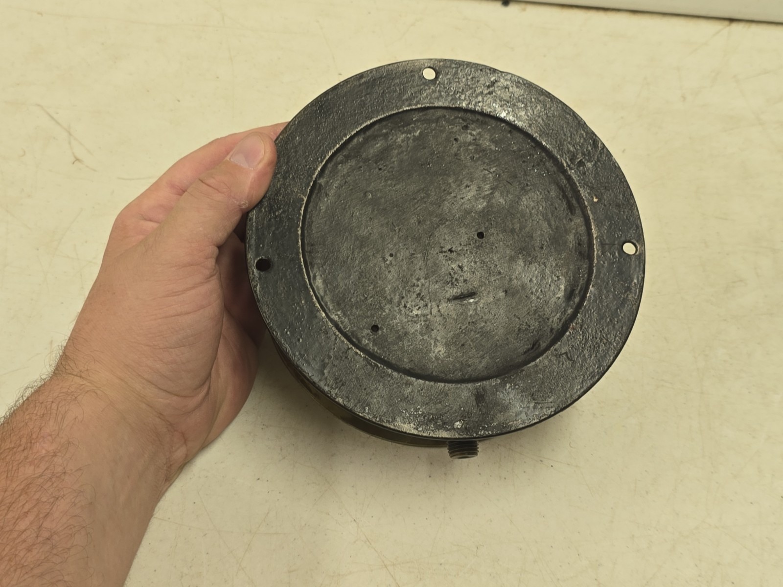 Antique Robinson & Cary St. Paul 200 Lb Railroad Steam Valve Gauge Ashton Valve