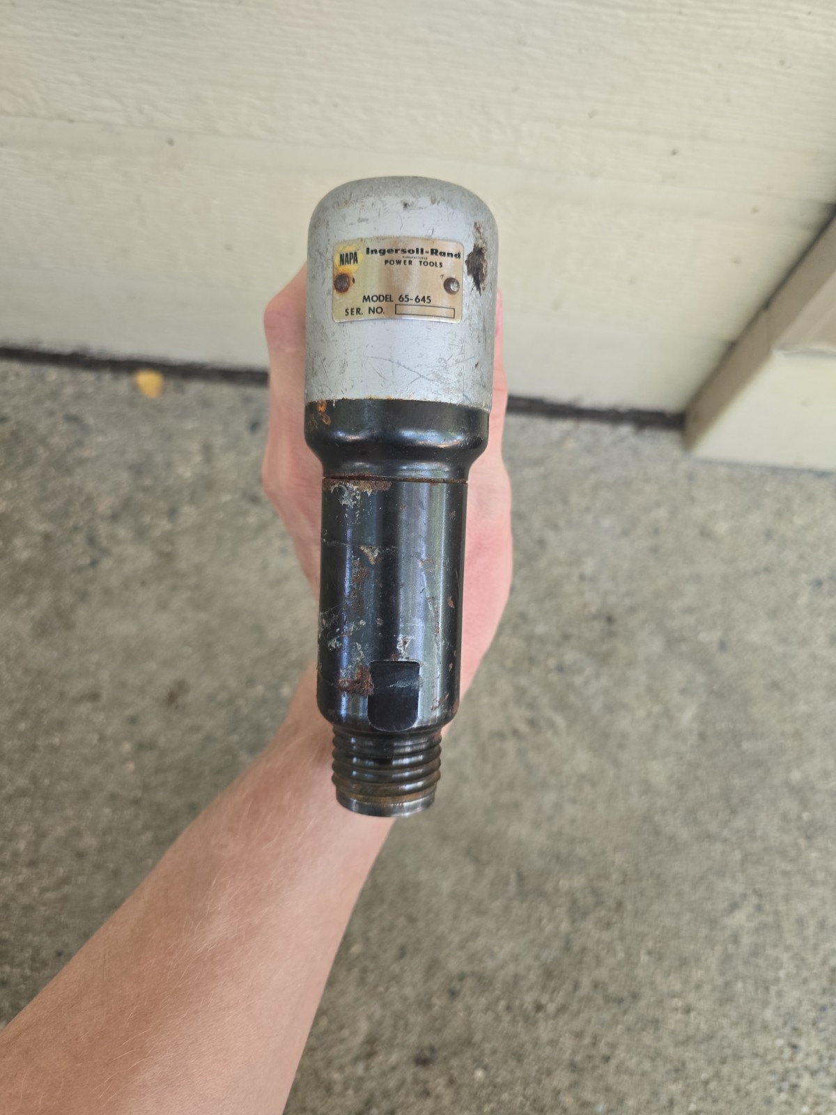 Vintage Rare NAPA Ingersoll-Rand Power Tools Model 65-645. Untested AS-IS