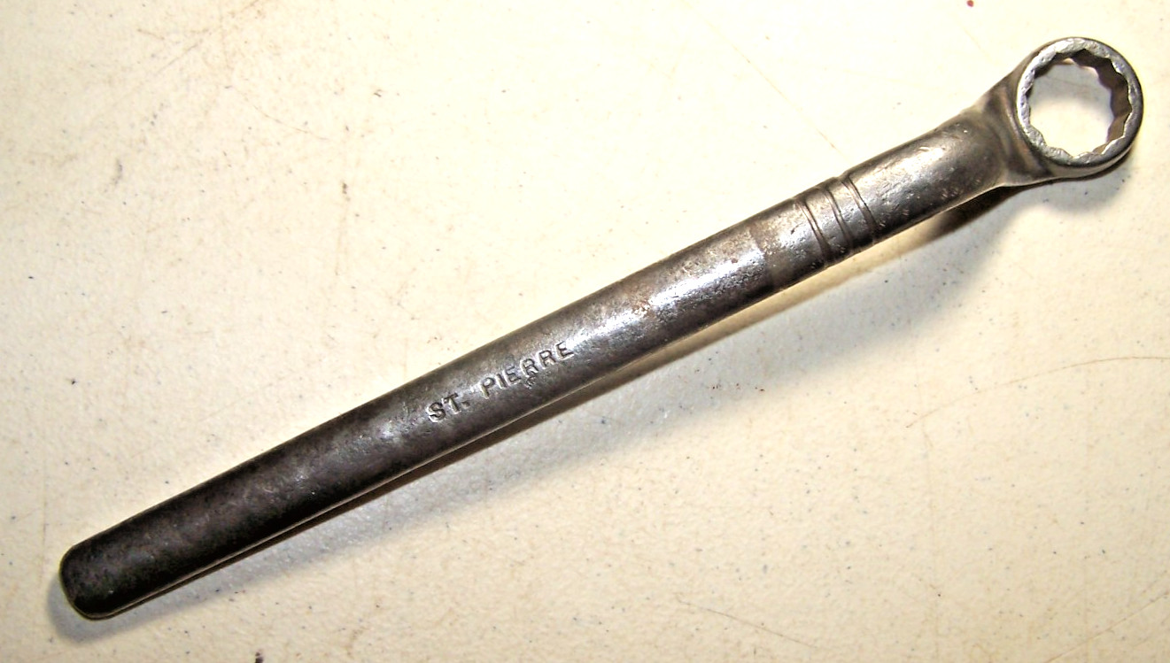 Antique St. Pierre Chain Corporation Offset 3/4″ Box Wrench