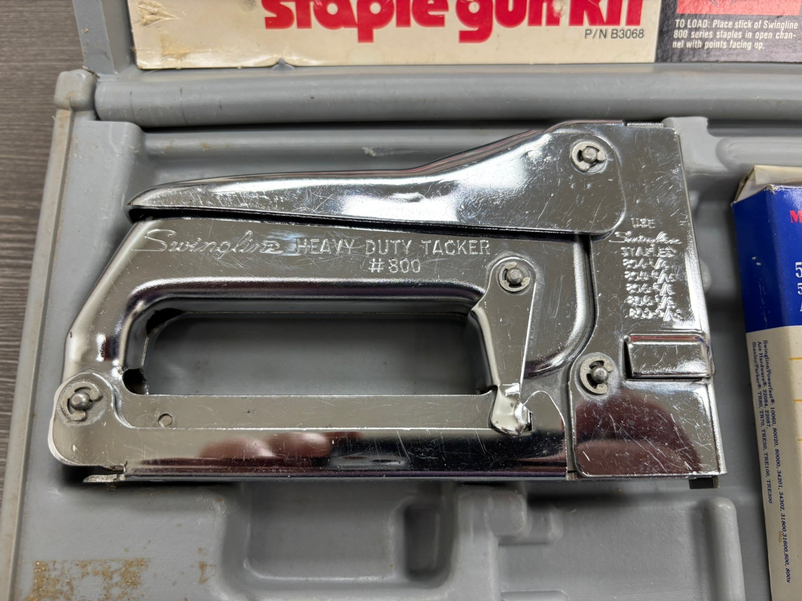 Swingline Heavy Duty Staple Gun #800 Tested MADE IN USA 🇺🇸