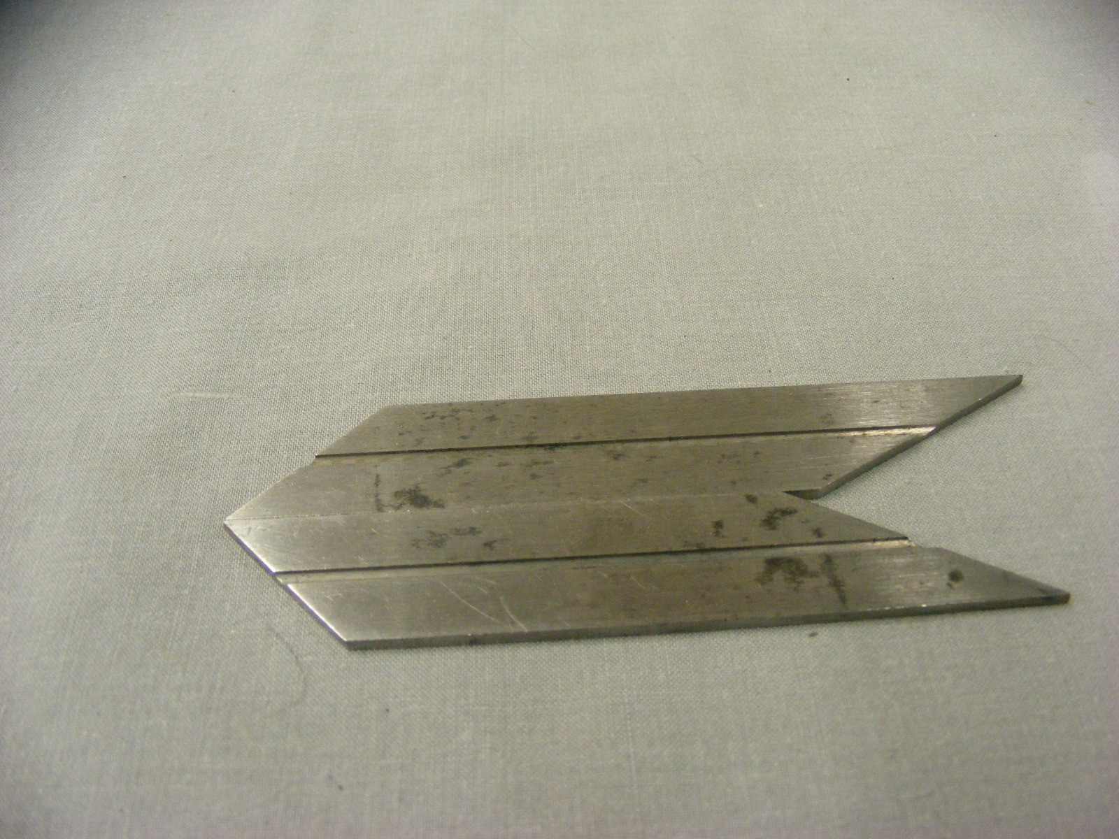 Lufkin 26E Square 59° Drill 41° Degree Countersink Cutting Angle Gauge, 26B Gage