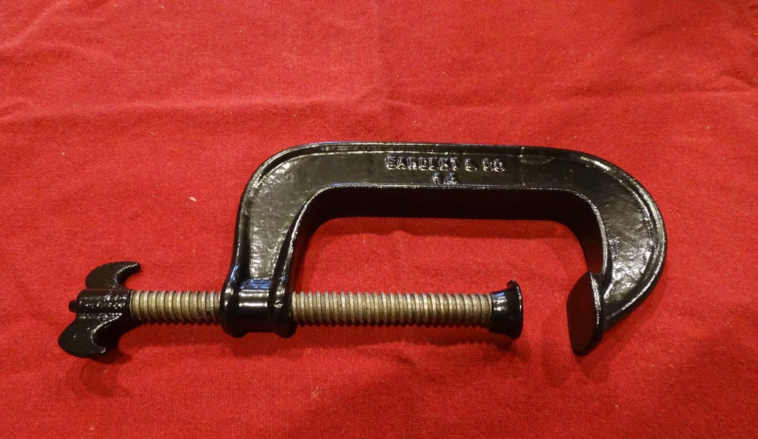 One Sargent Bat Wing No. 14 C-Clamp 4″ Opening Very Nice Collector or User.