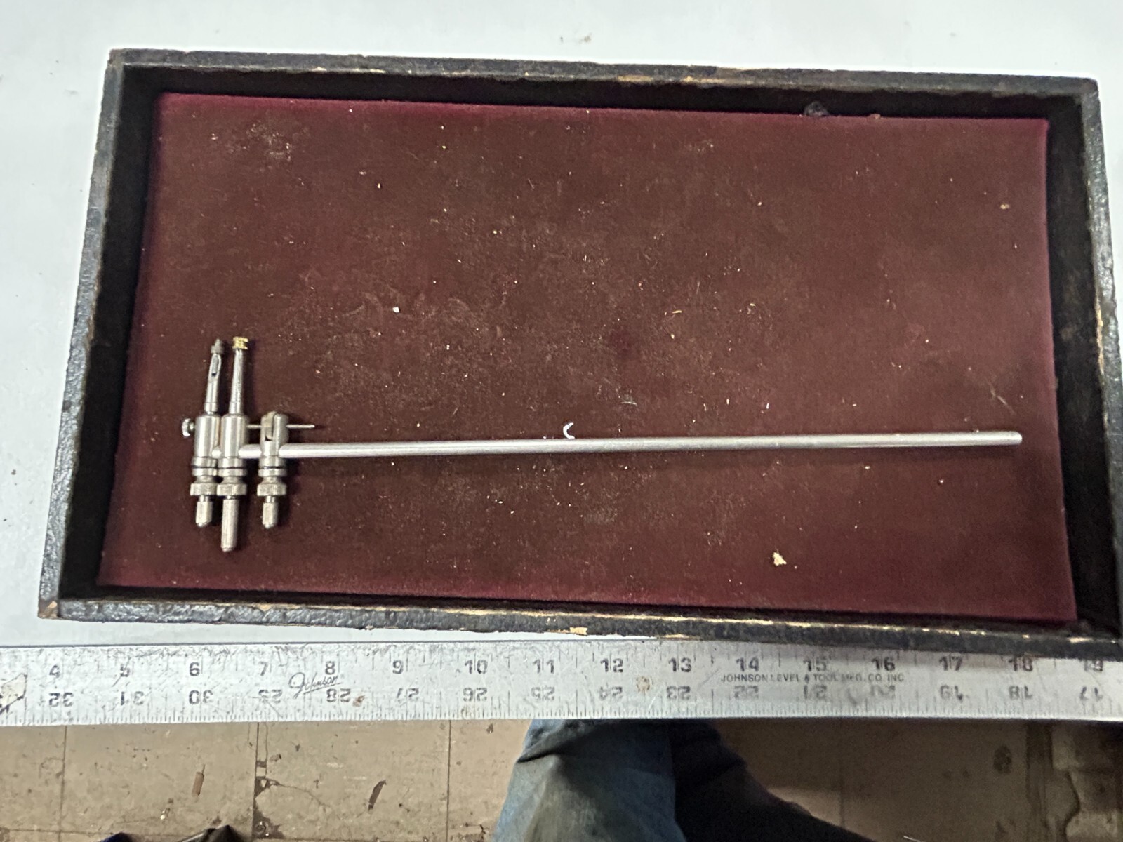 MACHINIST ShM TOOLS MILL Machinist Trammel Points Gage