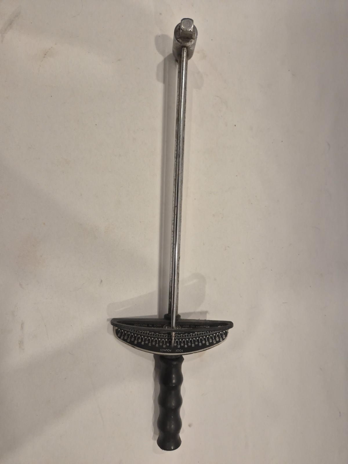 Draper Powerset No. 3000 Torque Wrench Vintage Car Garage Tool