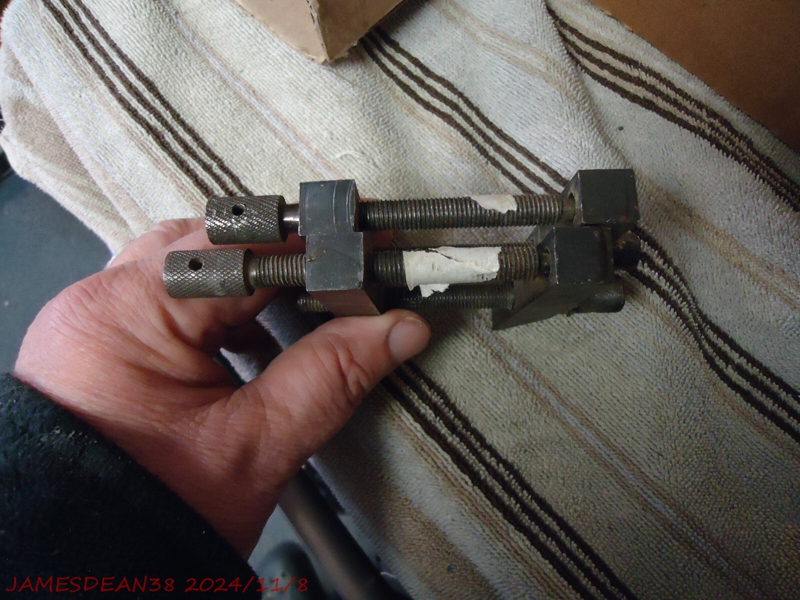 Pair 2 Steel Parallel Clamp Engineer Modeller Machinist Metalwork 1 3/4″