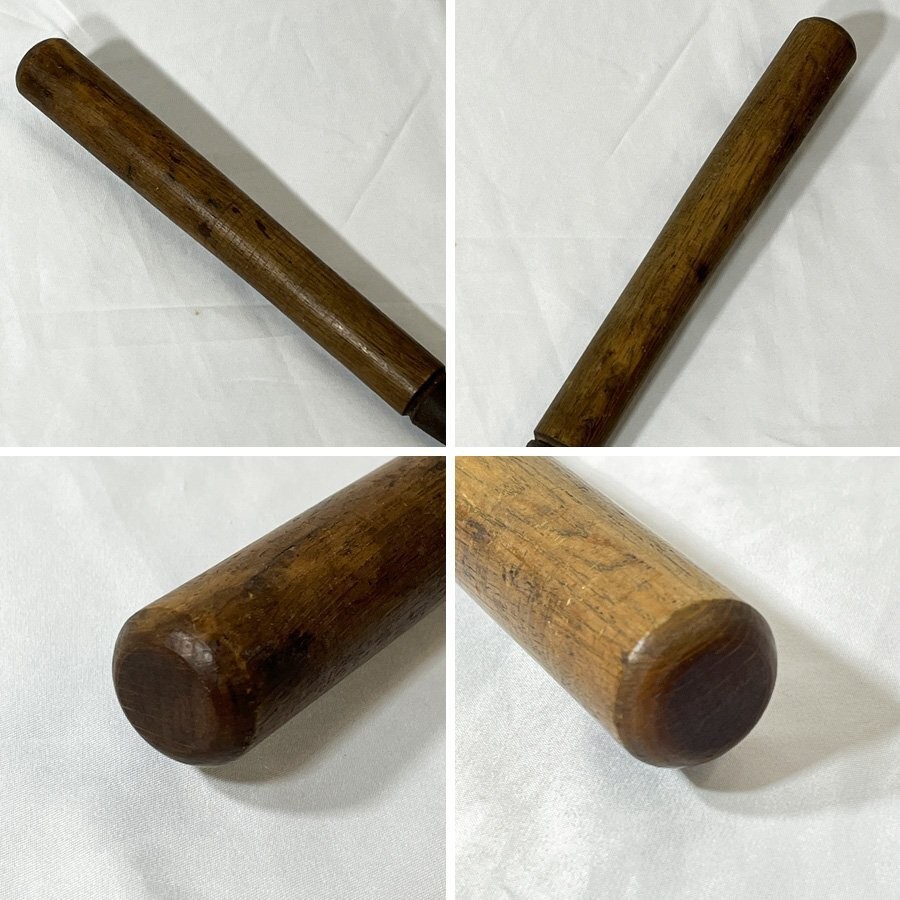 Vintage Japanese Ouchi Mortise Chisel 36mm Tataki Nomi 360mm Carpenter Tool