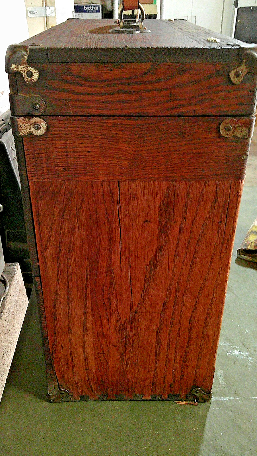 VSRY RARE 1920 11 DRAWERS STAR NATIONAL Tool Chest Oak Machinists