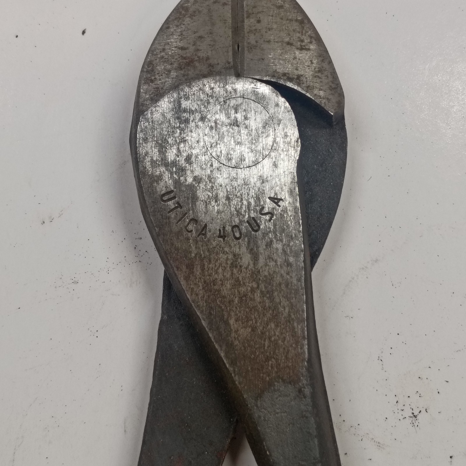 Vintage Utica 40 Diagonal Cutters 7 1/8″ Long