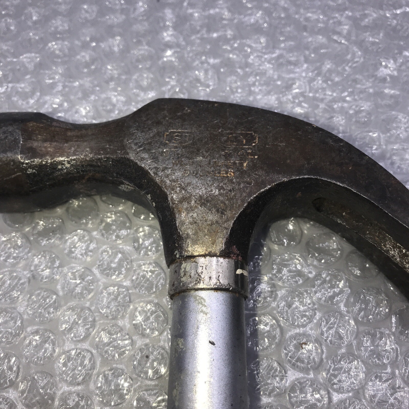 Vintage 16 OZ Claw Hammer 13″ Long With Rubber Grip