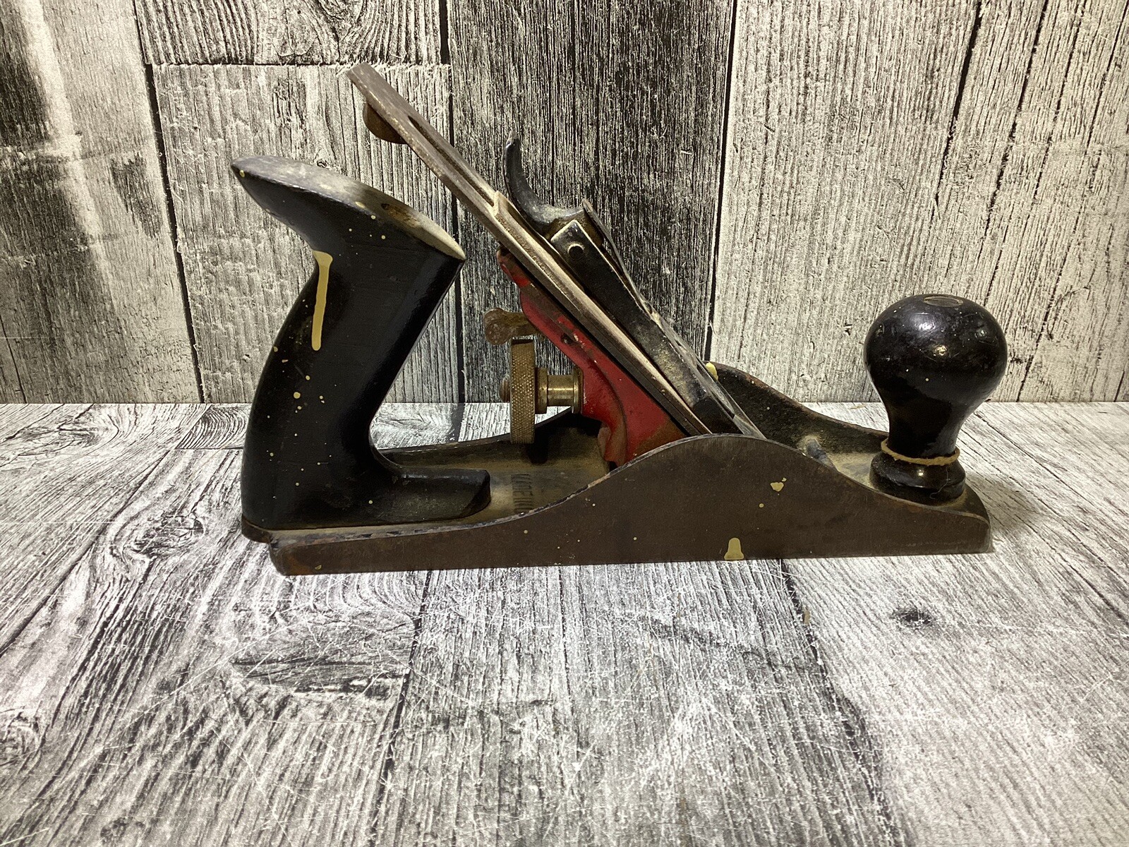 Antique Wood Plane Marked 397 Made In USA (F8)
