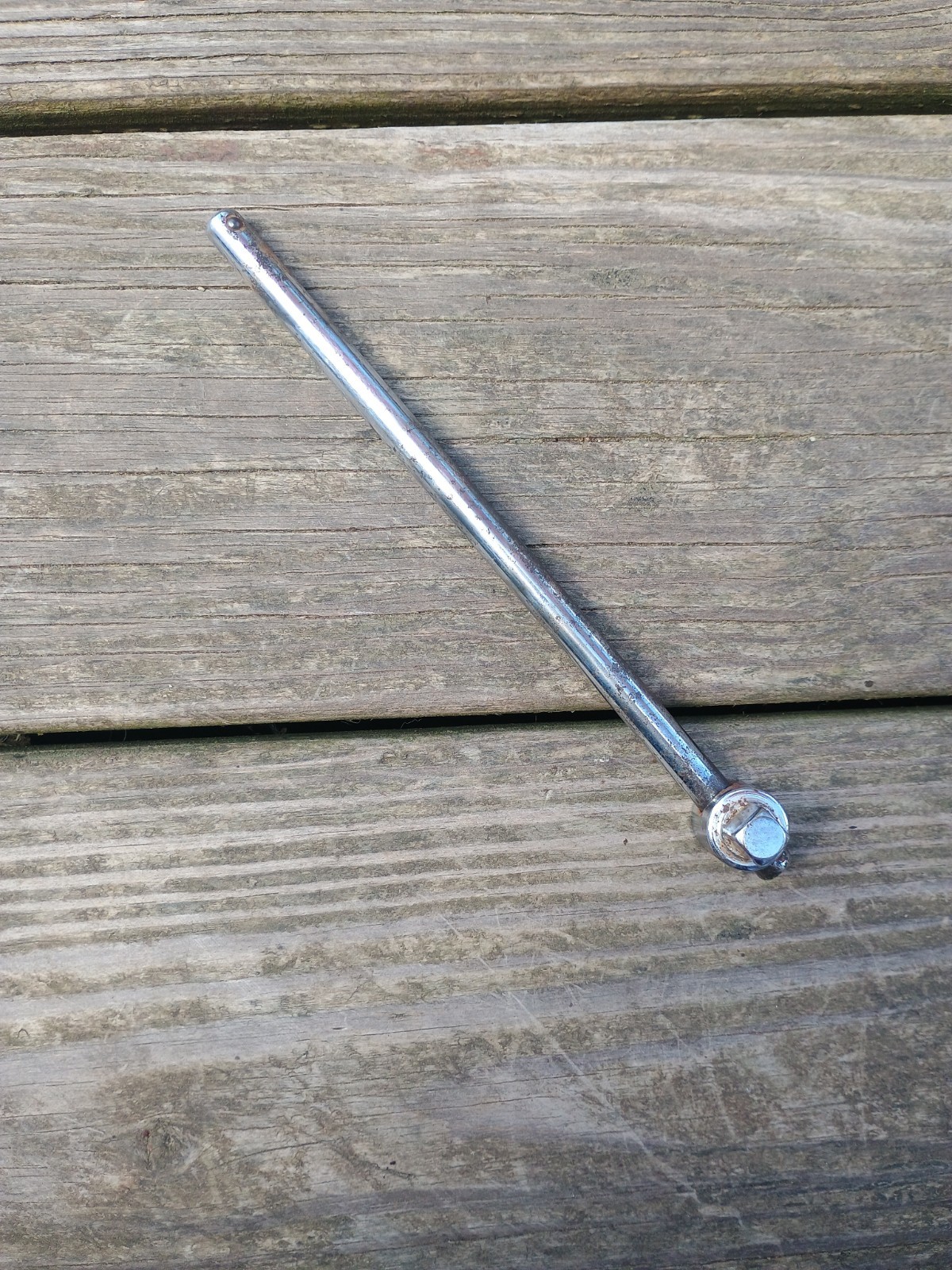 Vintage Indestro 3/8″ Drive Sliding T Handle Breaker Bar 2763 USA