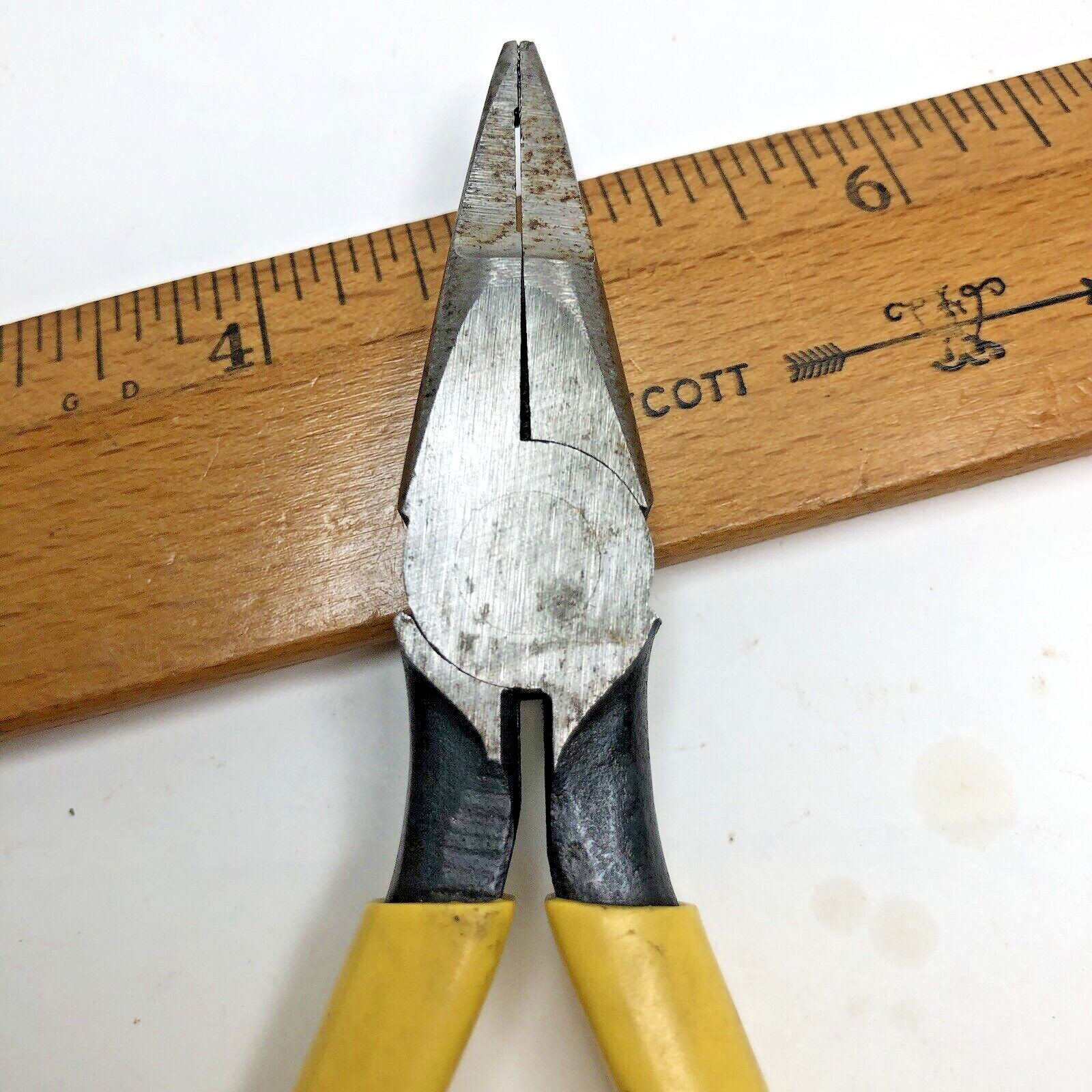 (2) Utica R-2291 & Klein D-2291 Tools Precision Thin Needle Nose Pliers (USA)