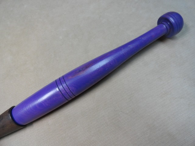 3 1/2″ Slick Timber Frame Heavy Framing Socket Mortise Chisel w/Plum Wood Handle