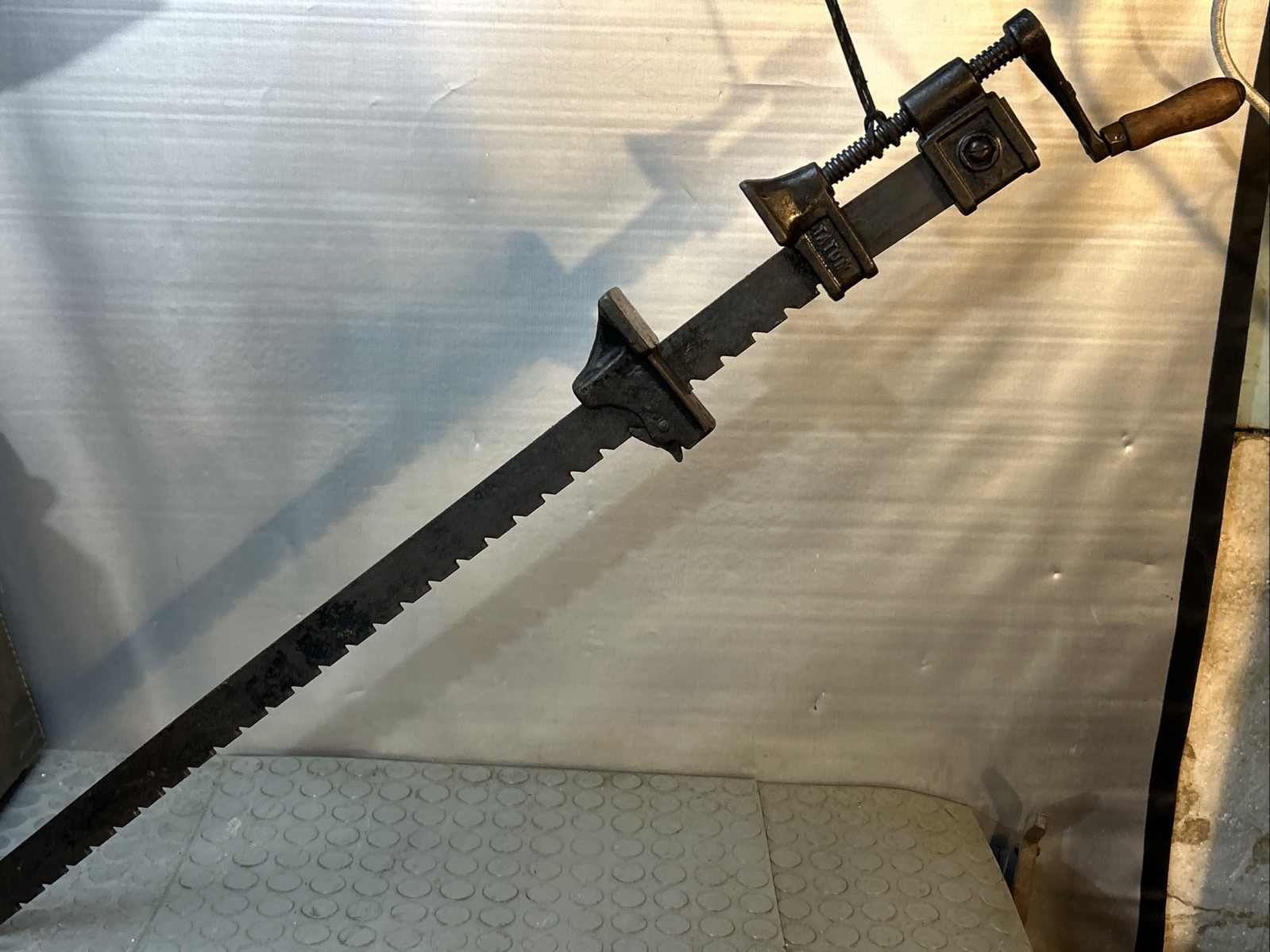 Rare Vintage Clamp!! Tatum Patented Oct. 11, 1892!!