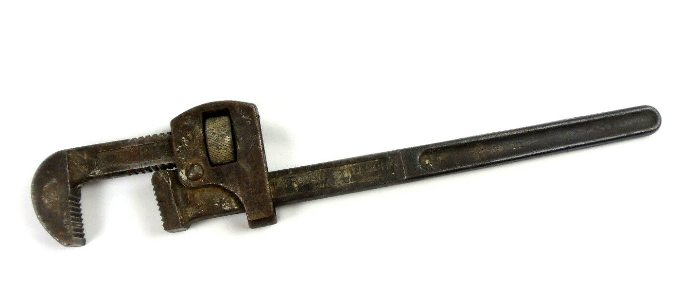 The Ridge Tool Co. 18″ Improved Stillson Pipe Wrench Vintage USA