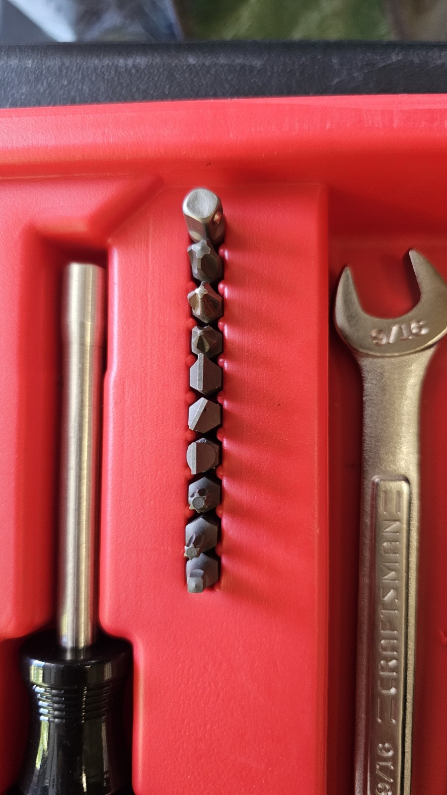MINT Sears Craftsman USA Nos 190pc 3 Drawer Mechanics Tool Set 33190 Socket Wren