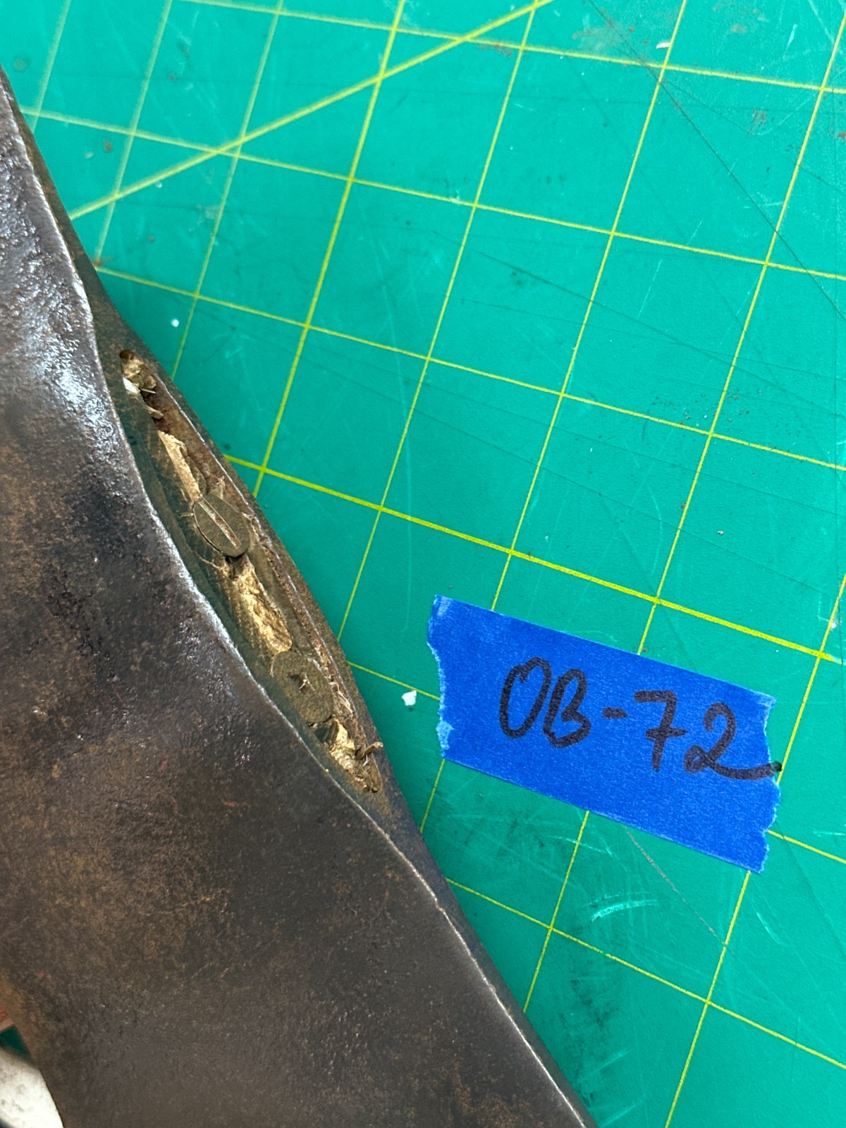 Vintage Good slash Kelly Works Double Bit Axe with Wood Handle