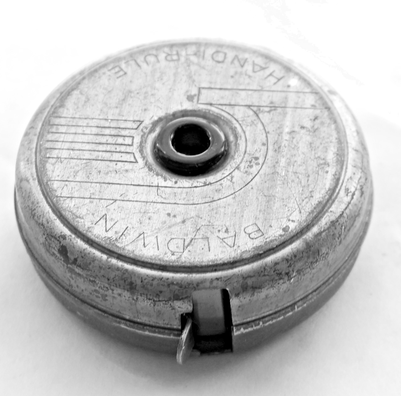 72″ (6 Ft.) Baldwin “HANDI-RULE” Round Pocket Tape Measure / Mountain Top Tools