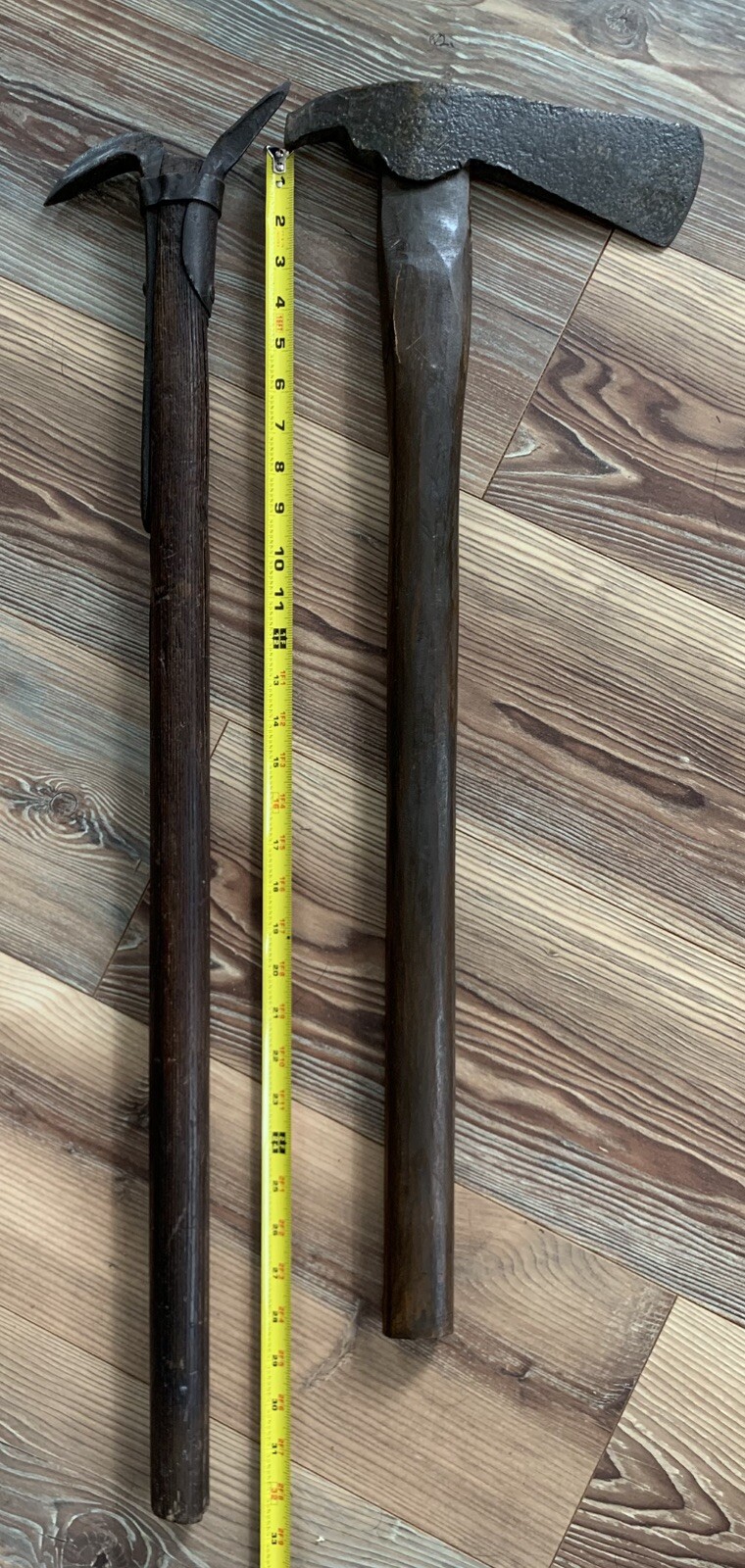 Antique Ice House Axe & Pike with Handles