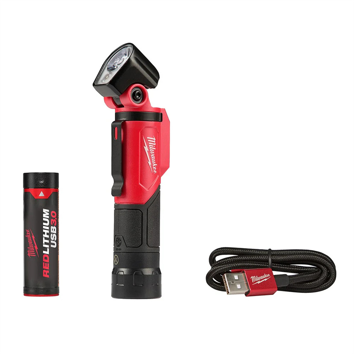 2113-21Milwaukee Tool REDLITHIUM USB Pivoting Flashlight
