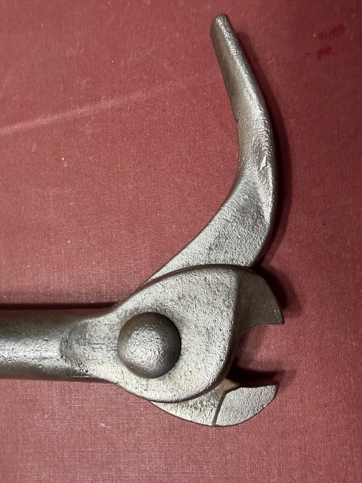 Vintage “REX – MADE IN USA” Slide Hammer Puller, 18″+ 5-1/2″ Slide, W/Spring Jaw