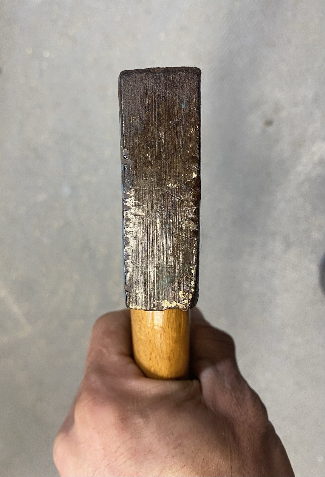Vintage Globemaster Boys Axe West Germany Drop Forged Orig Handle Solid 64840