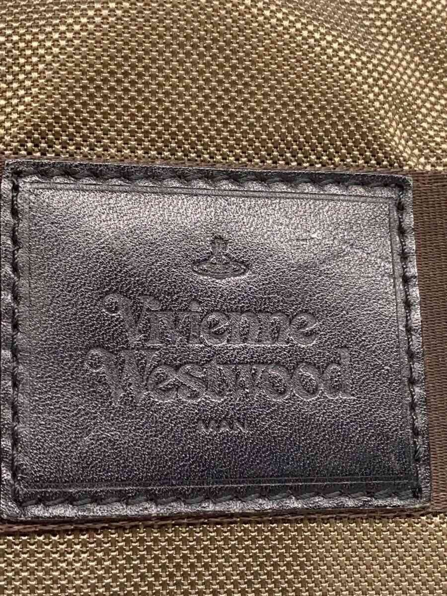 Vivienne Westwood MAN Shoulder Bag 41x24x18 cm Brown Used