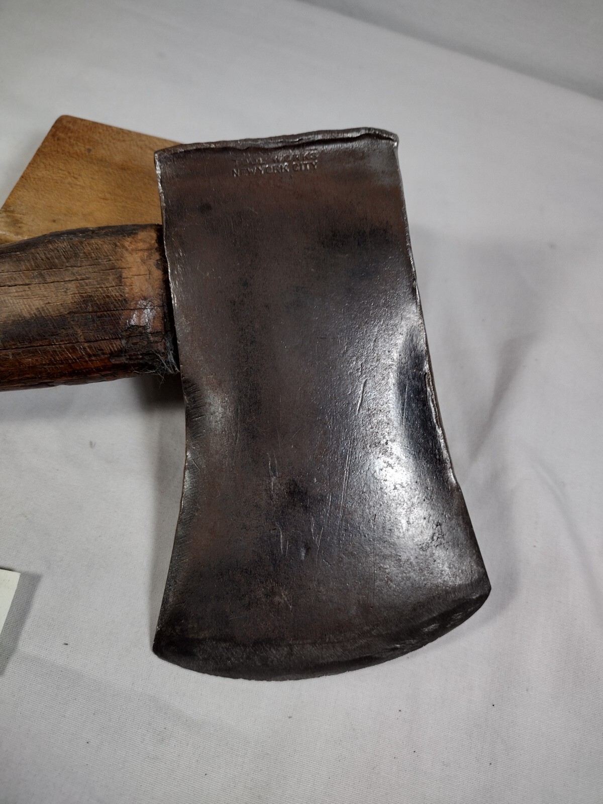 Vtg Hatchet Grove Tool Works New York City 1 lb 12 oz. 3.5” Bit Made in USA (760