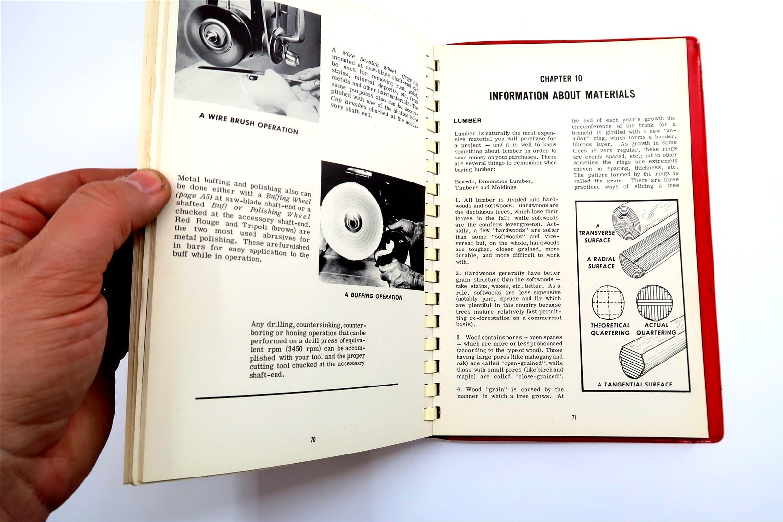 1969 CRAFTSMAN RADIAL ARM SAWS 9-2938 Book Manual Wood Plastic Metalworking
