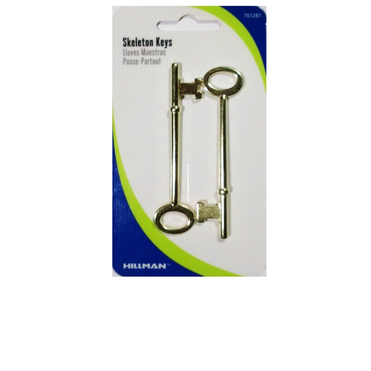 Vintage Gold Brass Skeleton Key Set – Perfect for Restorations and Decor