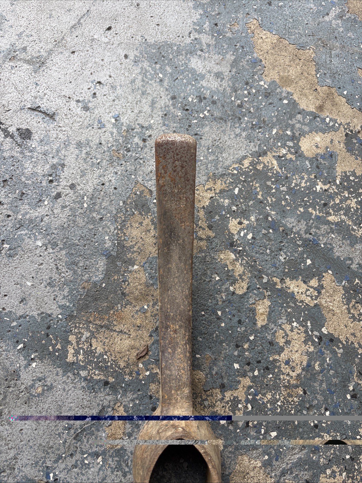 Vintage antique Pick Axe Head Tool cast Railroad 24 Inch