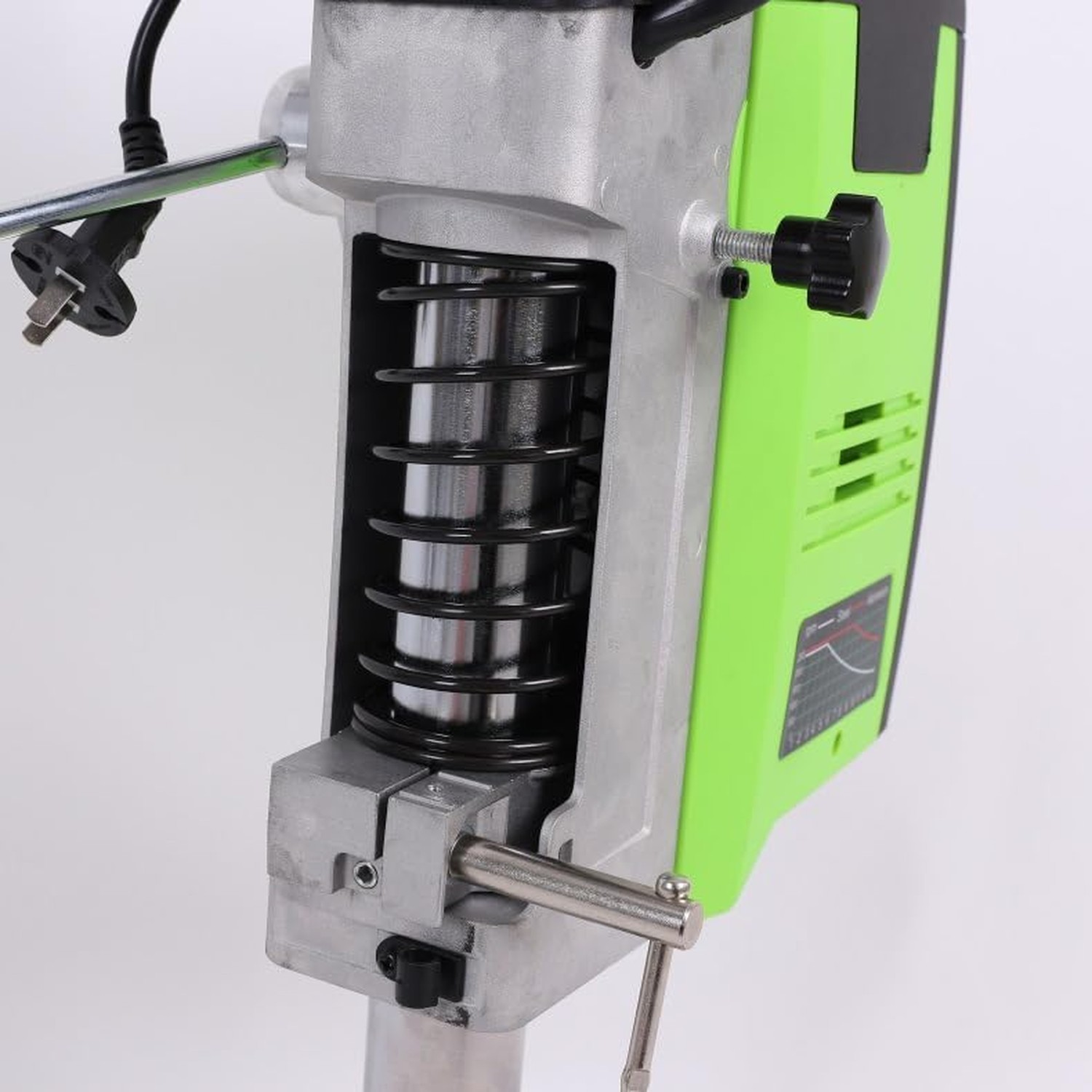 Bench Drill Stand 800W Brushed digital display Mini Electric Bench Drilling M…
