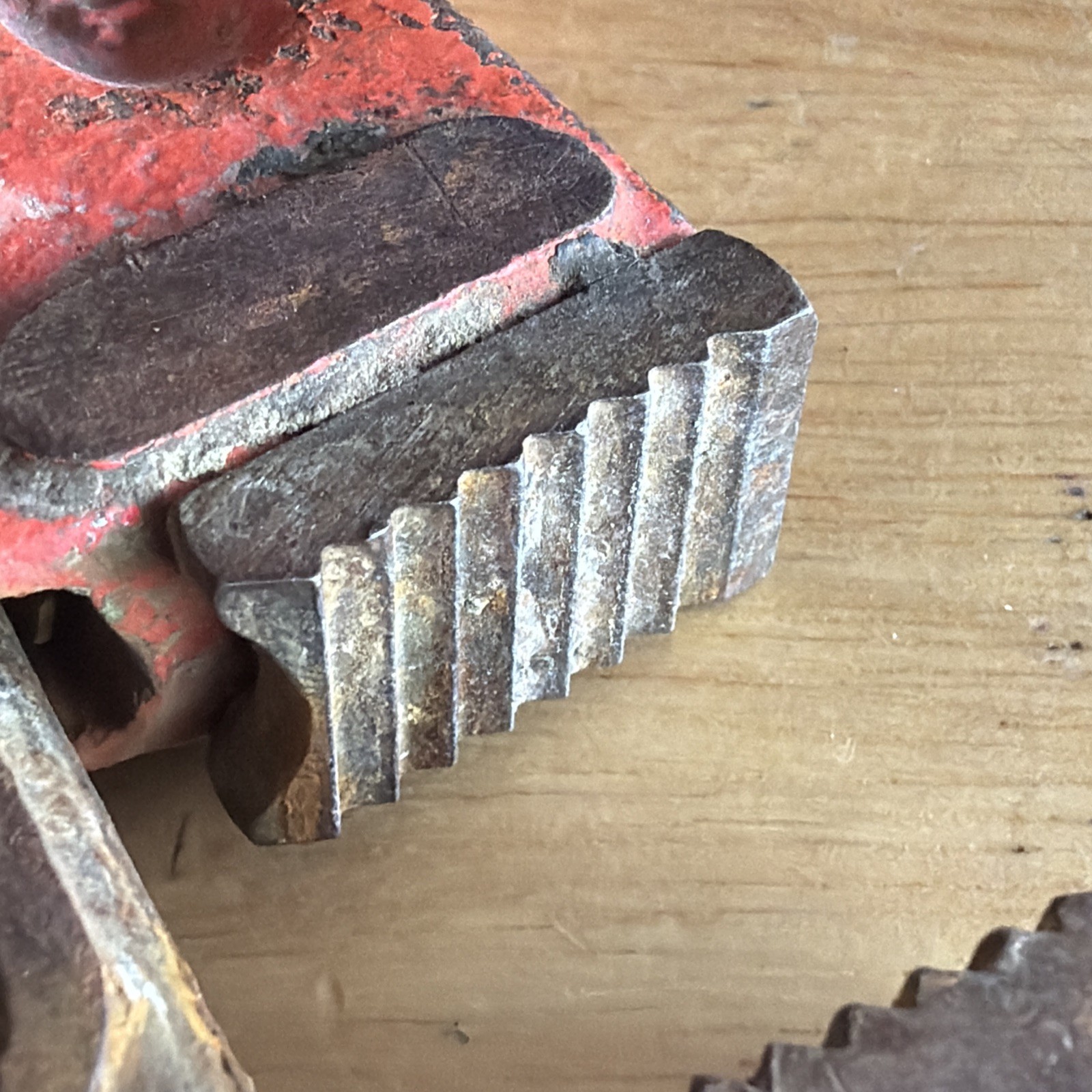 The NYE Tool Co. 8″ Pipe Wrench D8 Vintage Chicago USA READ!