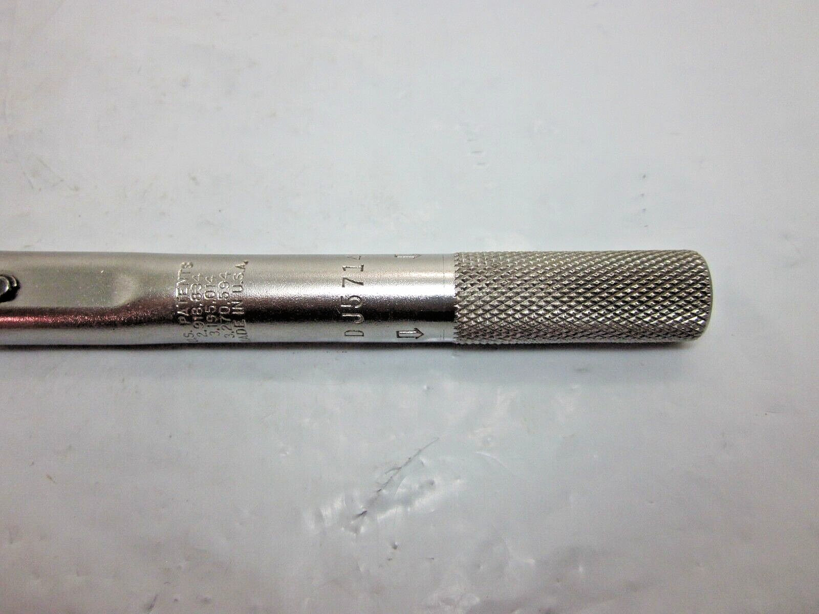 UTICA A5 Fixed Click Type Torque Wrench With 5/16″ Bit Pre Set To 8in lbs Tested