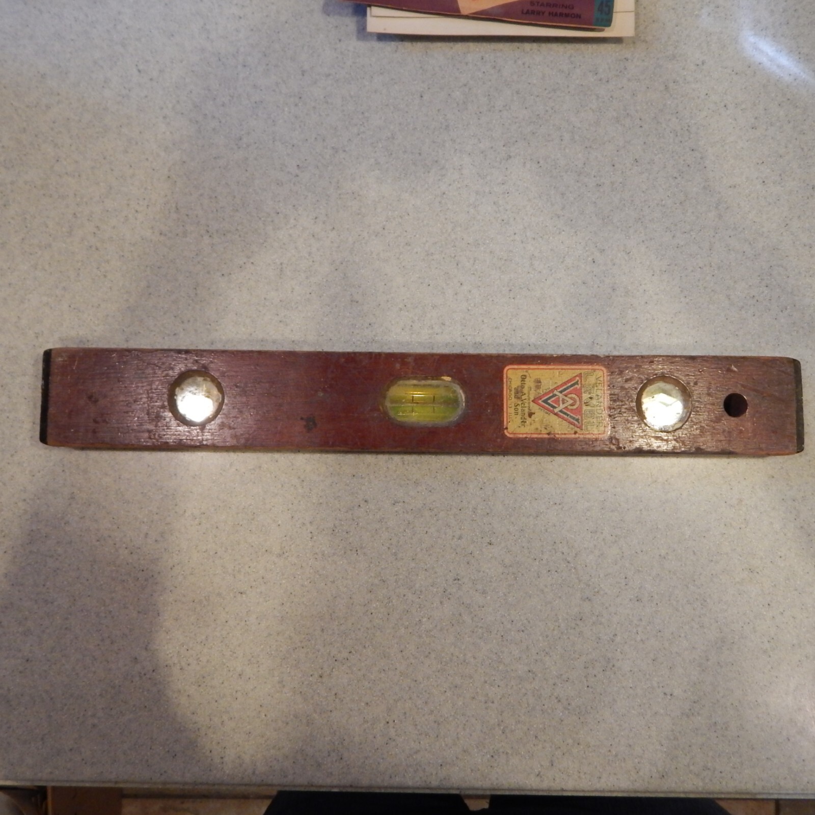 Otto A. Velander & Son Level – Chicago, ILL. IL. – Circa 1940