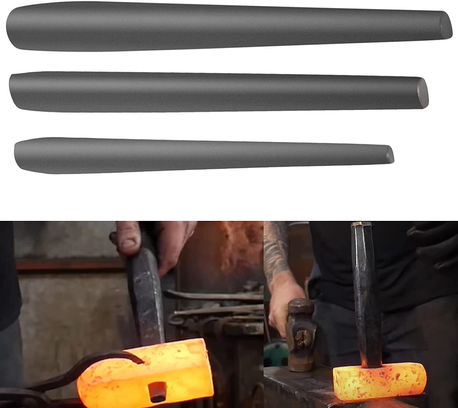 Blacksmith Drift Set Blacksmithing Knifemakers Tomahawk Ax & Mouse Hammer Drift