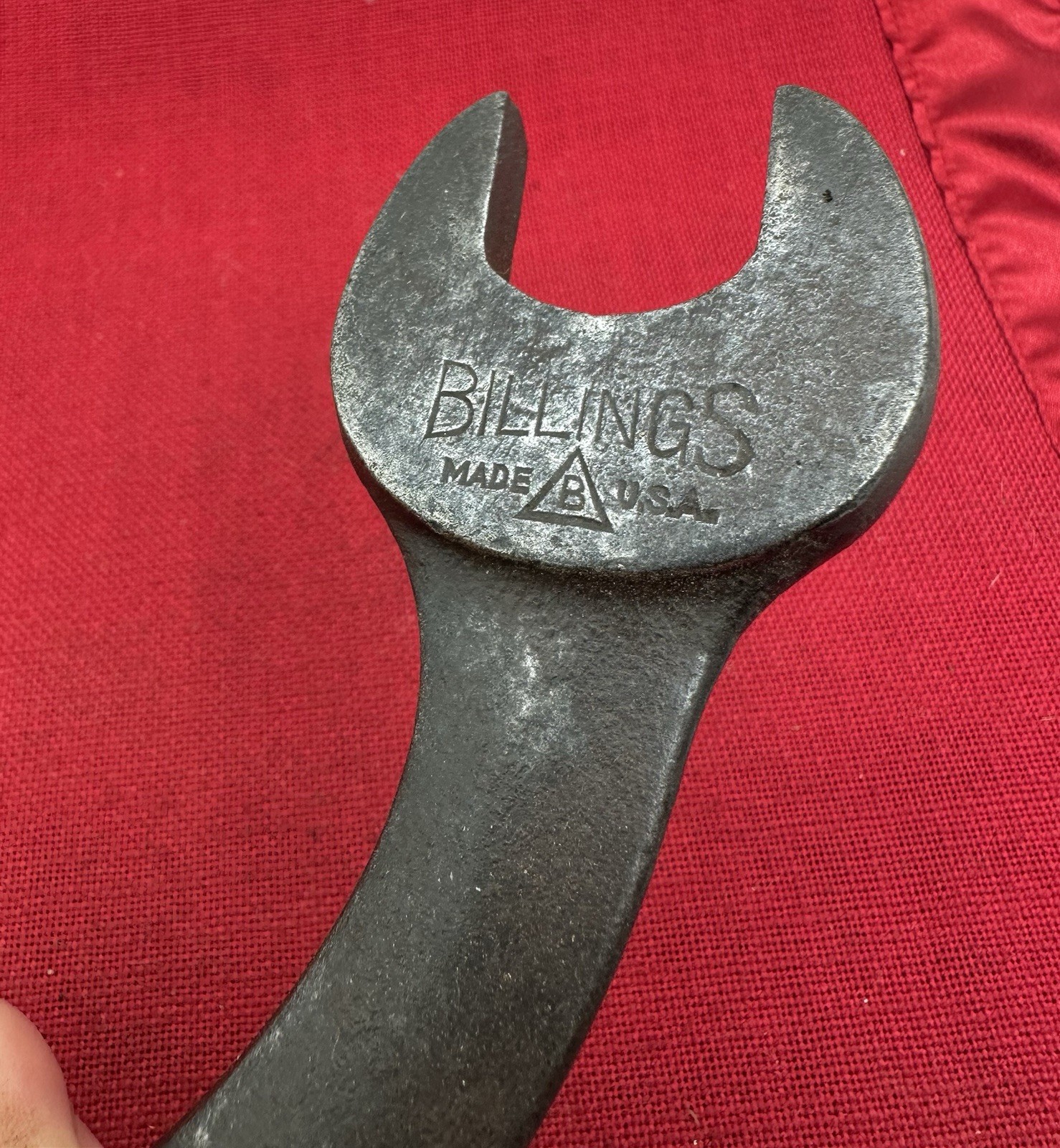 Antique Billings & Spencer Co. Double-Open End “S” Wrench #2026 1/2”, 9/16”