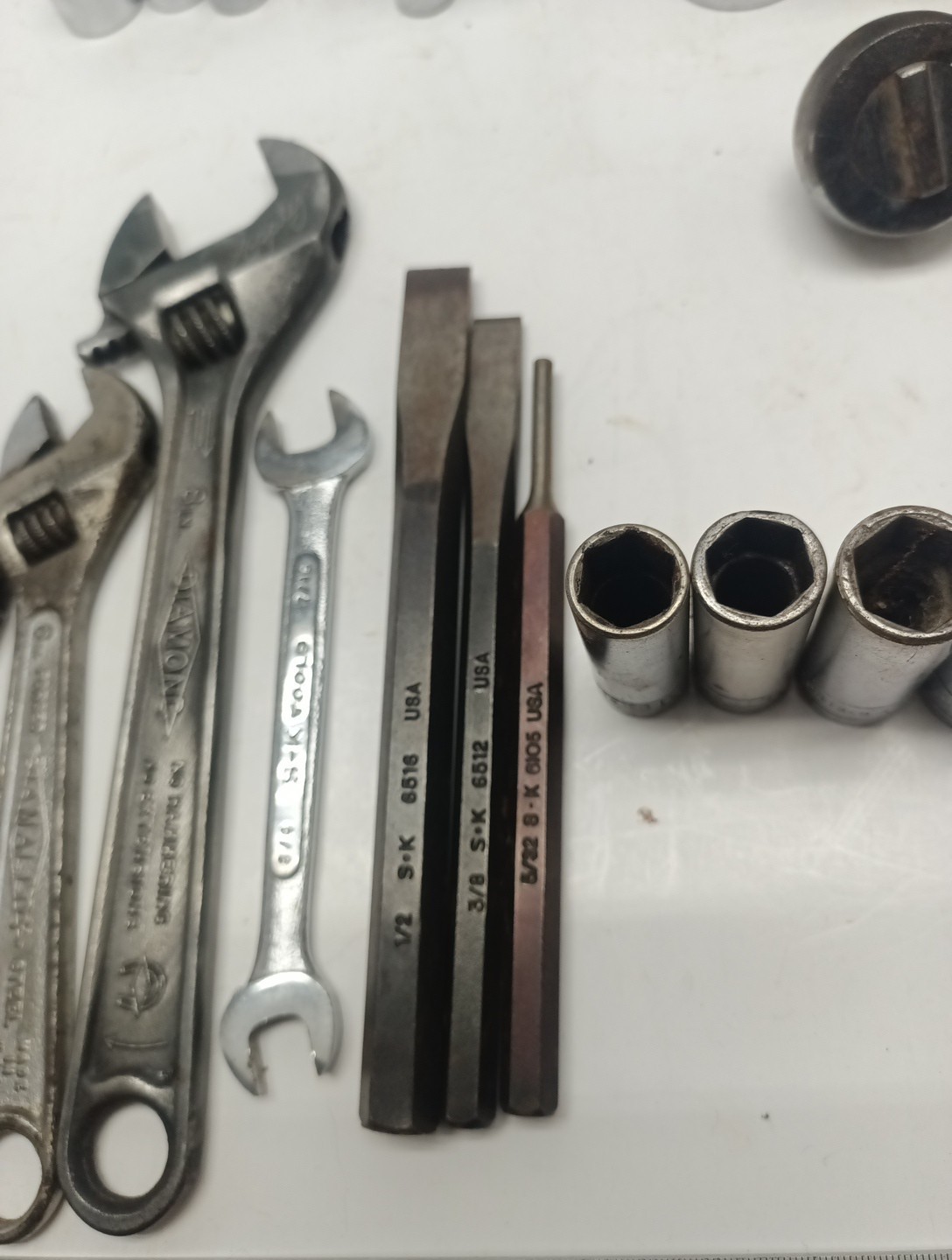 Massive Mechanic Tool Lot Snap-on Craftsman SK Flex Head Ratchets Wrenches 5
