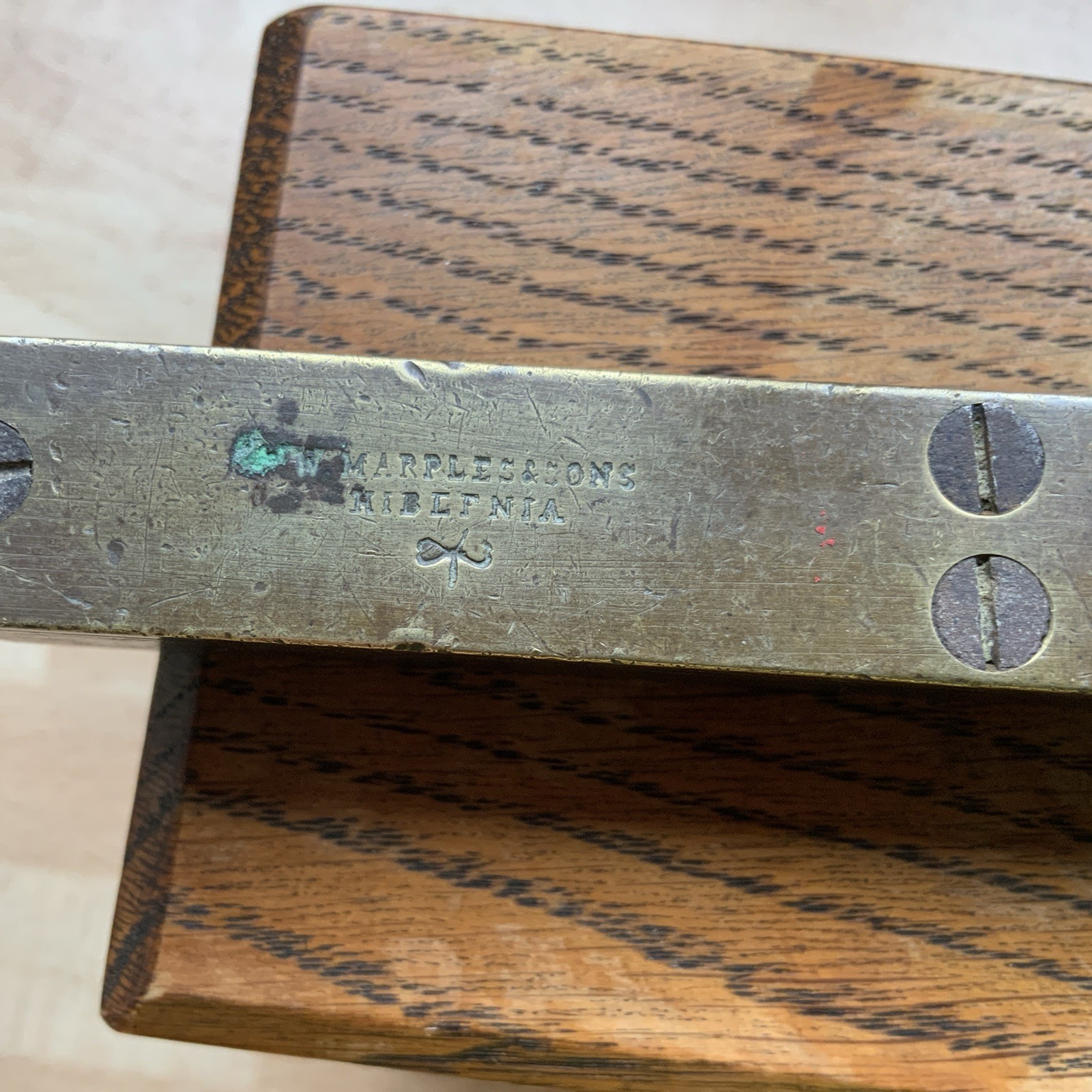 W Marples & sons Hibernia Wooden Spirit Level Measures 9” Long