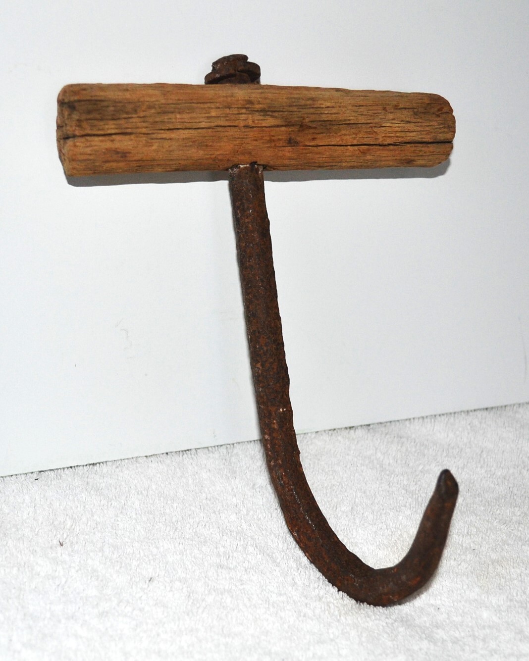 Hay Hook, vintage hay hook, # V 1055, primitive hay hook, hay hook, farm tools