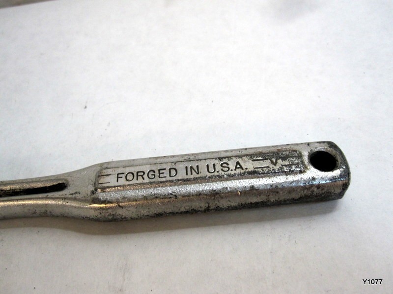 FOR PARTS 9 1/2″ Vintage Craftsman 3/8” Drive, Flex Head Breaker Bar, =V=