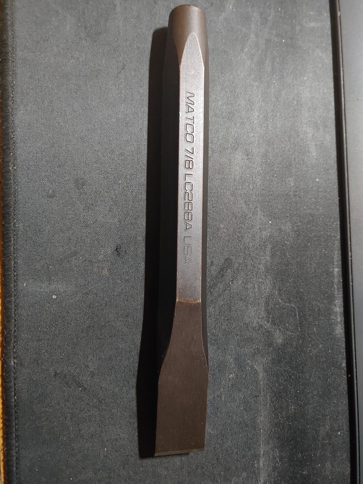 Unused professional quality 7 1/2 inch Matrco Cold Chisel