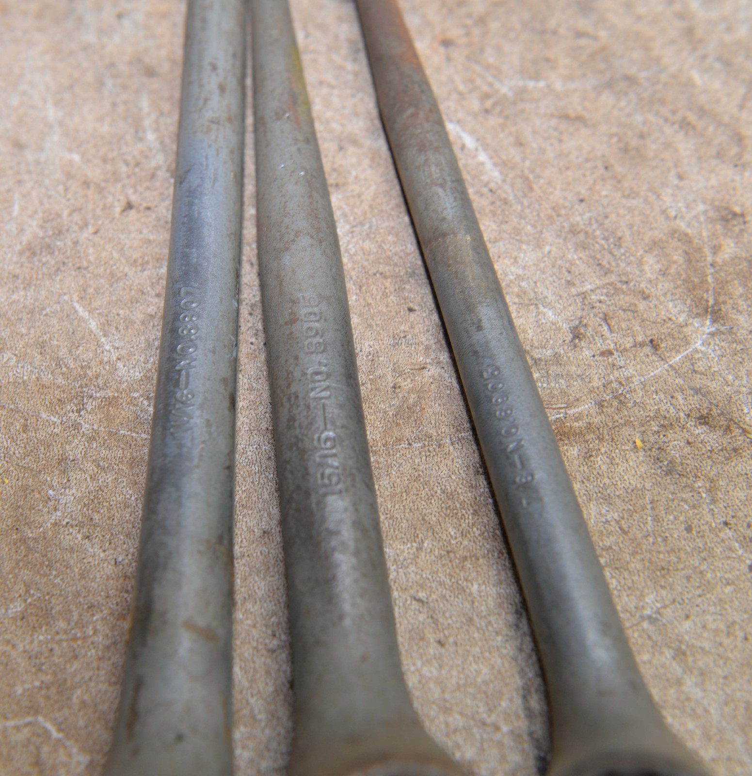 3 Williams USA spud wrench bridge tool No 8905 8906 8907 steel alignment lot
