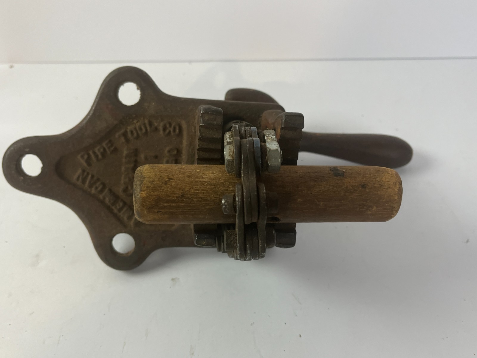 Vintage Vulcan No 1 Chain Pipe Vise American Pipe Tool Co Heavy Duty Tool