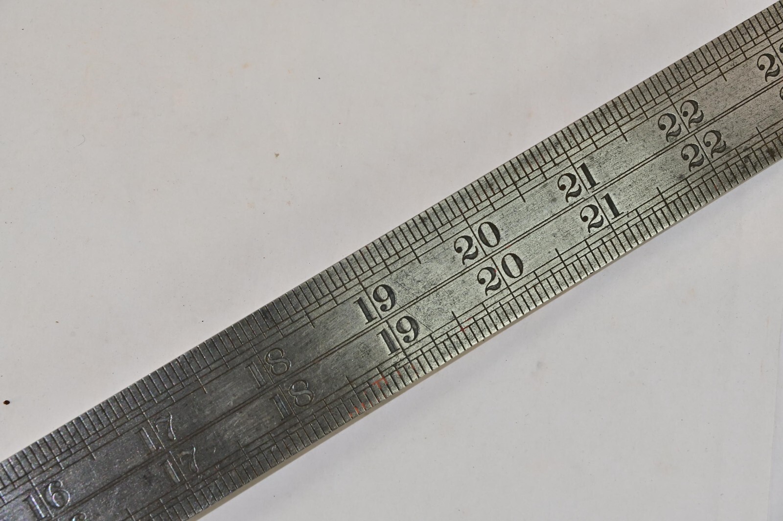 Single and Double Contraction Ruler 24″ No 18 by J Rabone & Sons 1/48 and 1/96