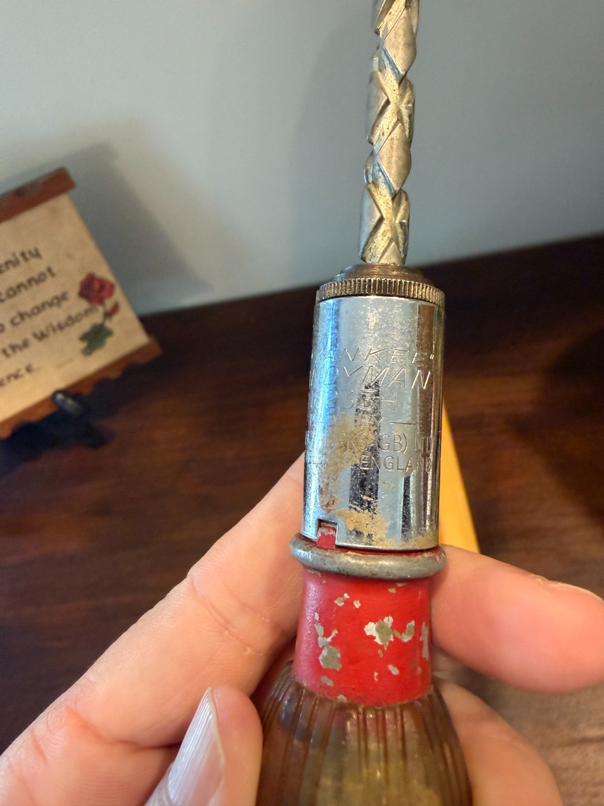 Vintage Stanley Yankee Handyman automatic screwdriver with mini kit of accessori