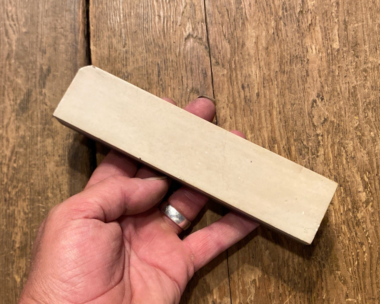 NATURAL BELGIAN COTICULE WATER SHARPENING STONE HONING STONE CARPENTER OLD TOOLS
